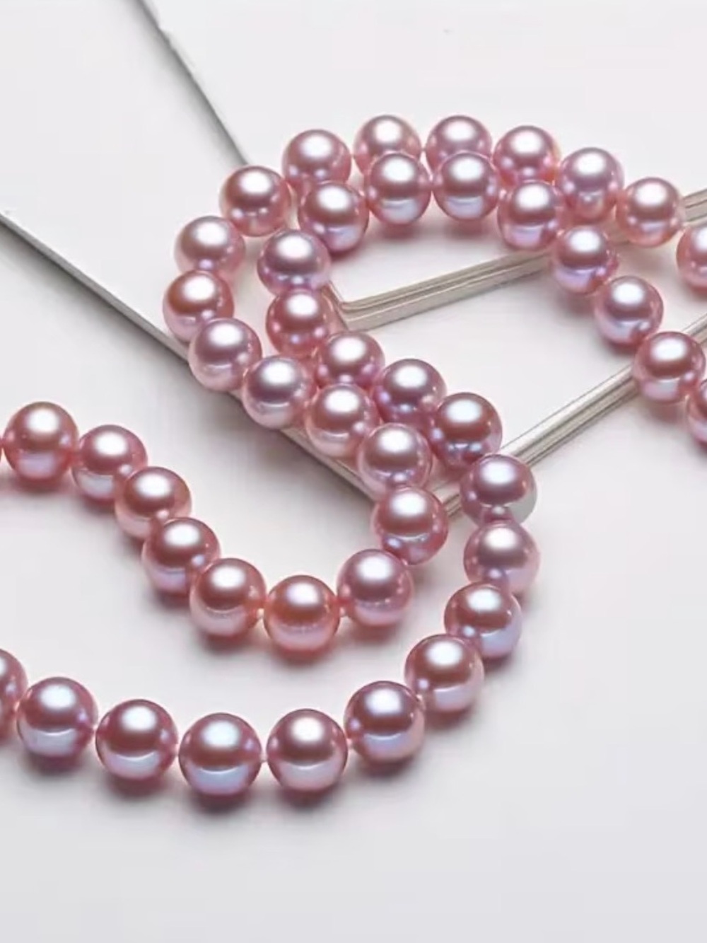 Pinkish Purple 10 mm Freshwater Pearl Necklace - Elegant Women’s Jewelry
